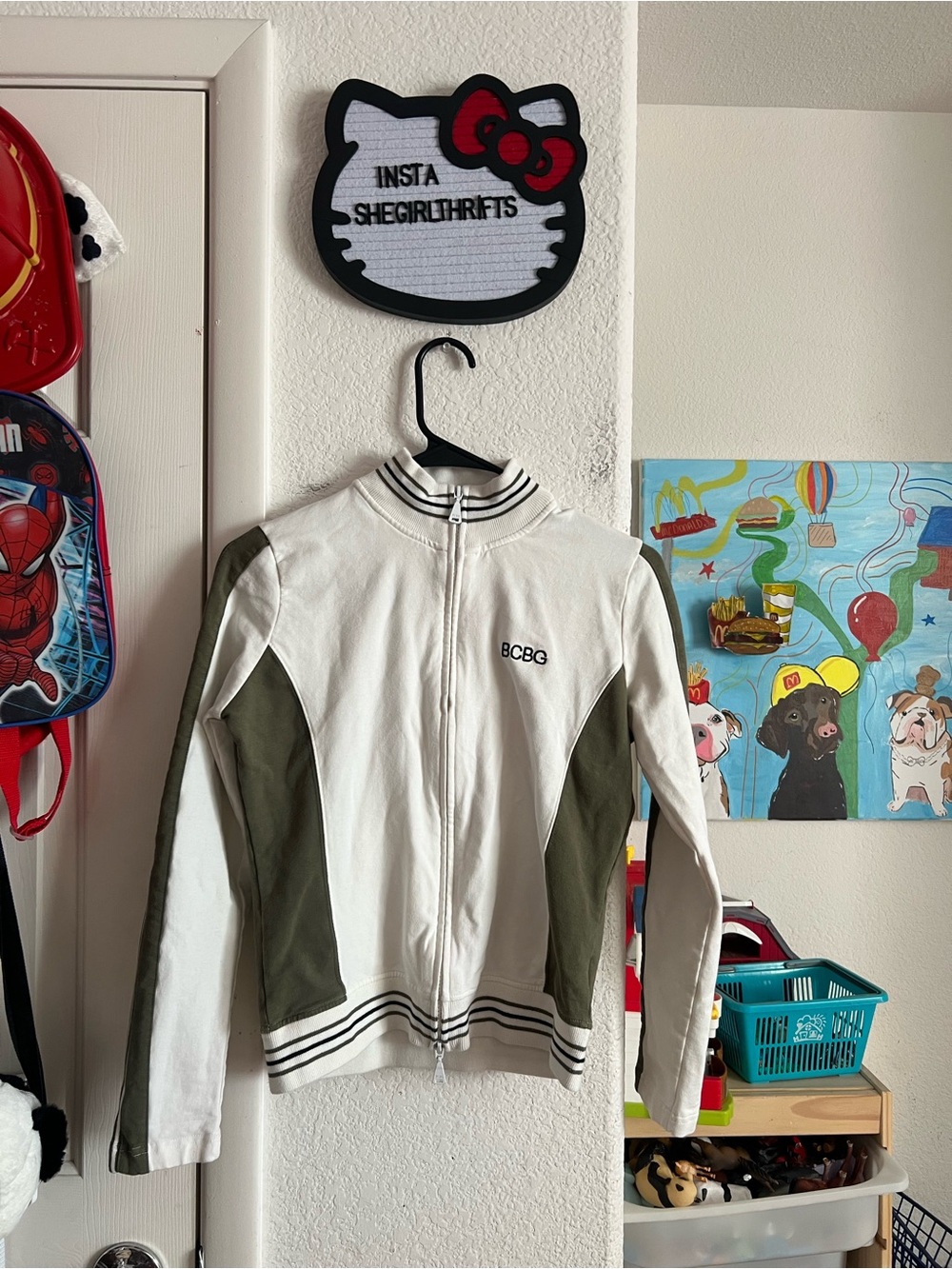 y2k BCBG track jacket